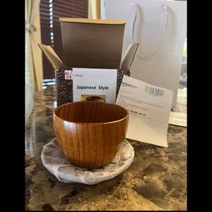 Handmade Wooden Coffee Mug - Japanese Style by Ohana